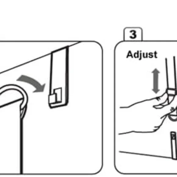 CapRack | Over-The-Door Hat Organizer for Baseball Caps | 2 Straps, Holds 18-36 - Picture 8 of 8